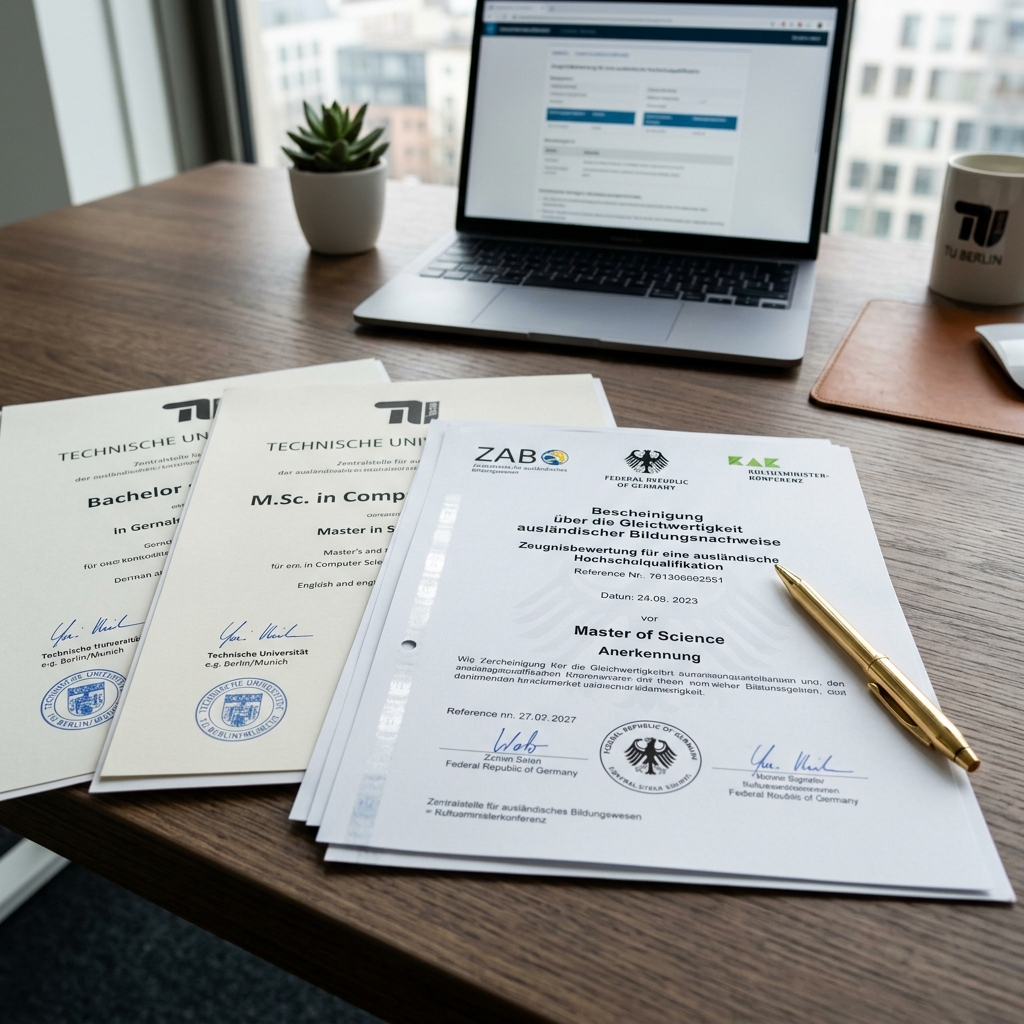 Degrees and Verification Documents for German Visa